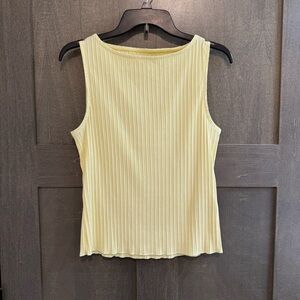 Madewell Sleeveless Yellow Top